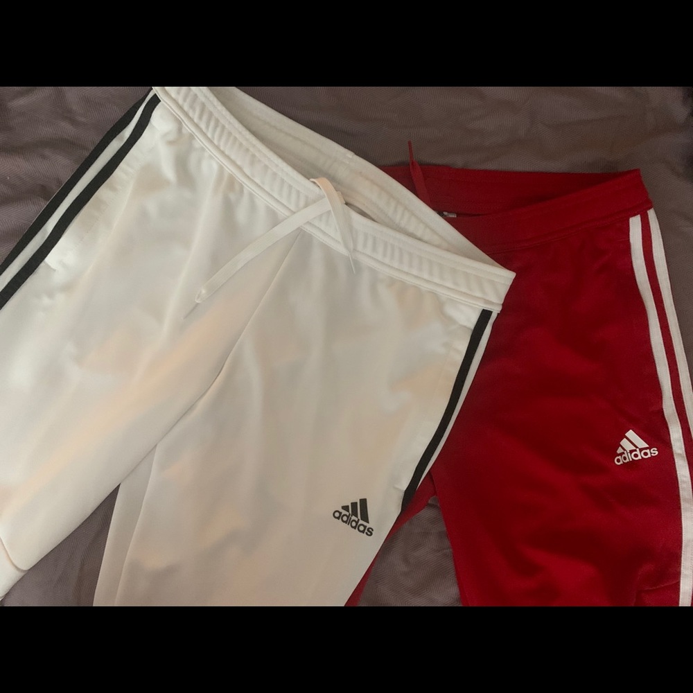 NEW 2 ADIDAS TRACKPANTS